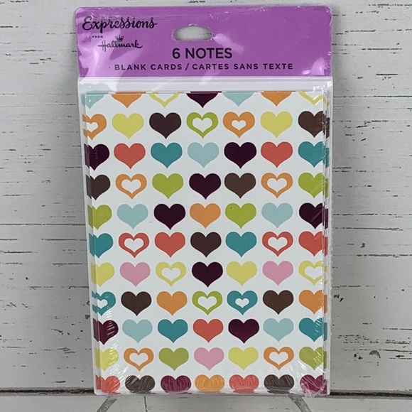 4/$14 6pk Hallmark Expressions Thank You Note Cards Blank Inside NEW SEALED - Picture 6 of 6